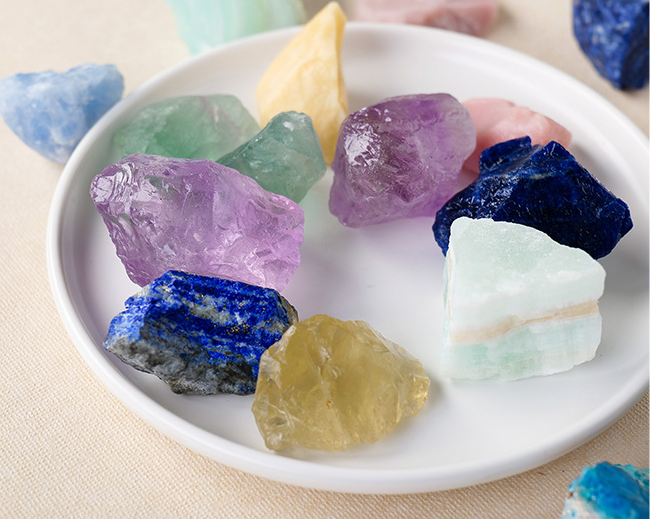 Natural Crystal Raw Stones 2-5cm 100g| Home Décor Ornament | Add Natural Energy and Beauty