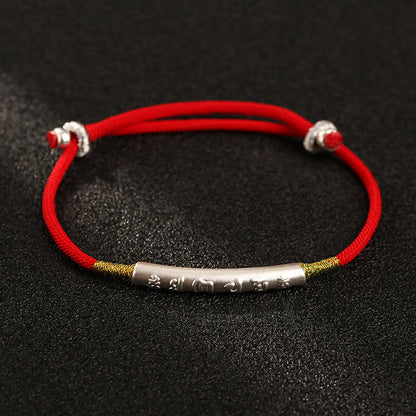 Tibetan Red String Bracelet – A Symbol of Buddhist Blessings and Good Fortune